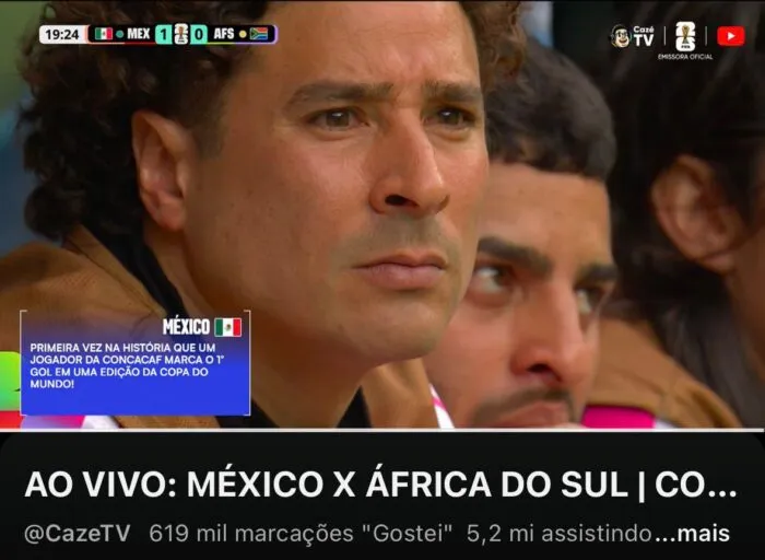 Copa do Mundo: quanto CazéTV ganha depois de uma live com 5 milhões de espectadores?