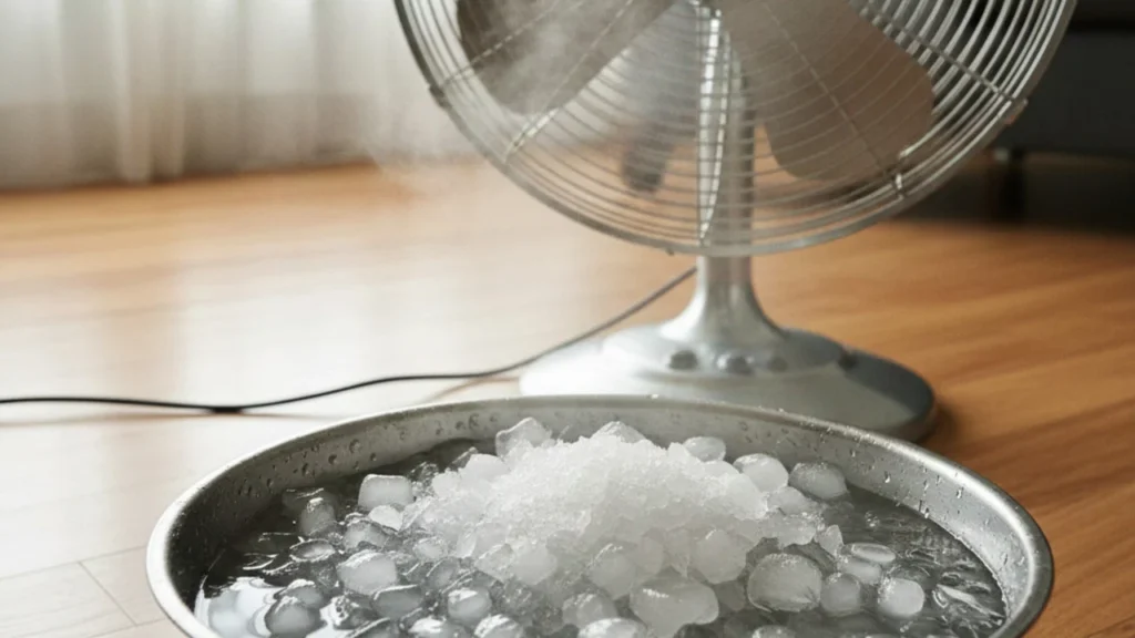 Gelo pode refrescar a casa sem precisar ligar o ar-condicionado