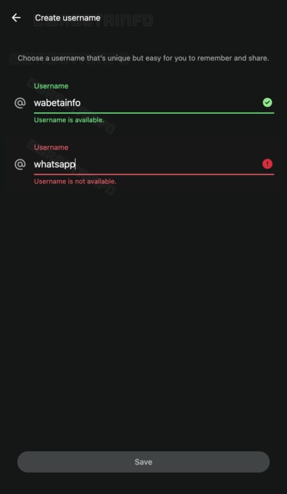 WhatsApp abre inscrições para a reserva de nomes de usuário