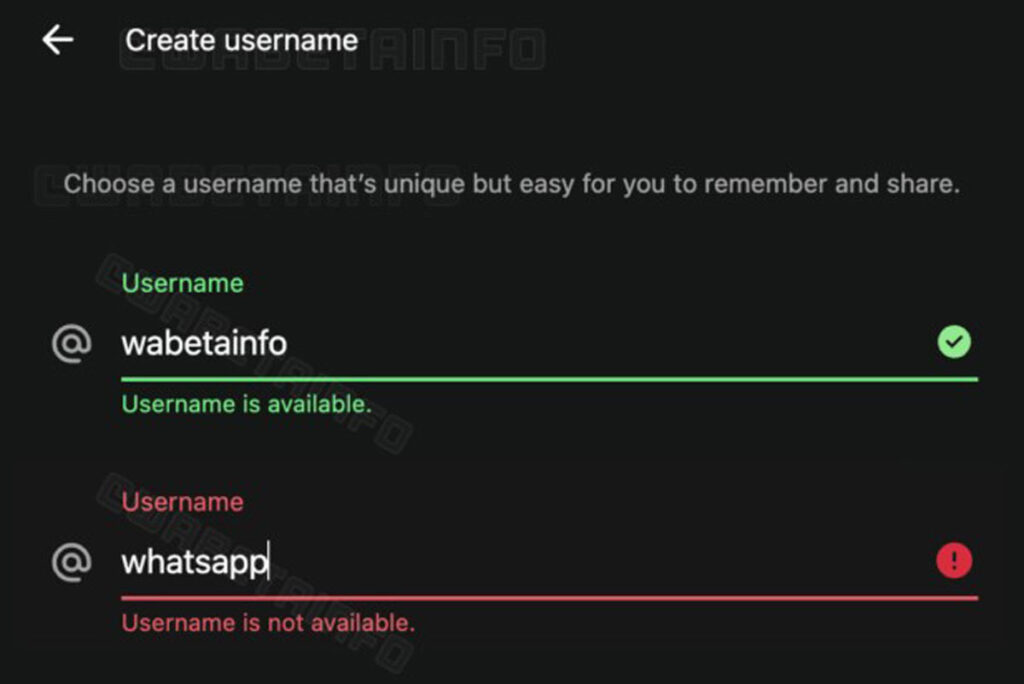 WhatsApp abre inscrições para a reserva de nomes de usuário