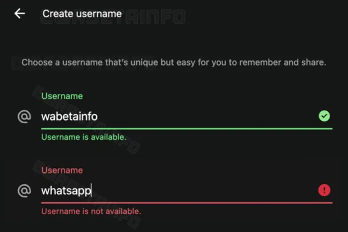 WhatsApp abre inscrições para a reserva de nomes de usuário