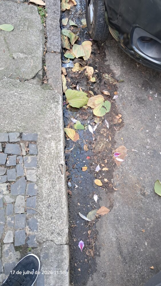 Vazamento em rede de esgoto preocupa moradores do Bairro Santa Helena 1 1000048356 1
