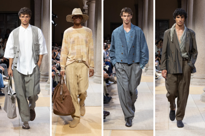 Armani moda masculina 2027