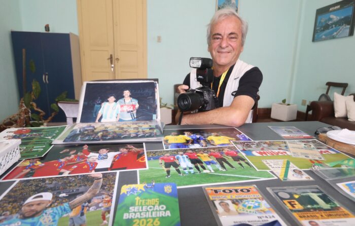 Fotógrafo de Juiz de Fora relembra cinco Copas do Mundo e registros de Pelé, Maradona, Messi e Cristiano Ronaldo 4 BENITO MADALENA FELIPE COURI 7.jpg72