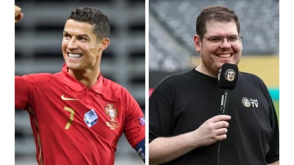 CazéTV não pertence a Casimiro: Cristiano Ronaldo e outros também recebem lucros do canal de YouTube