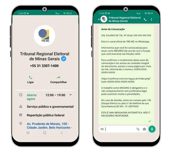 TRE-MG começa a convocar mesários para as eleições de 2026 1 TRE-MG começa a convocar mesários para as eleições de 2026