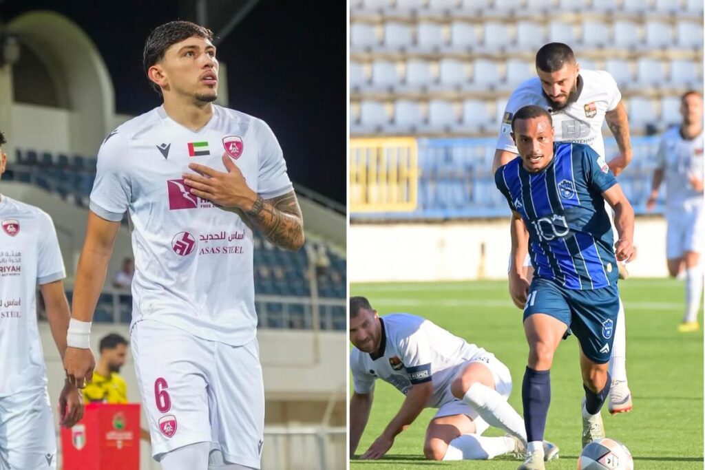 Dupla da Zona da Mata se reencontra no futebol dos Emirados Árabes 3 Dupla da Zona da Mata se reencontra no futebol dos Emirados Árabes