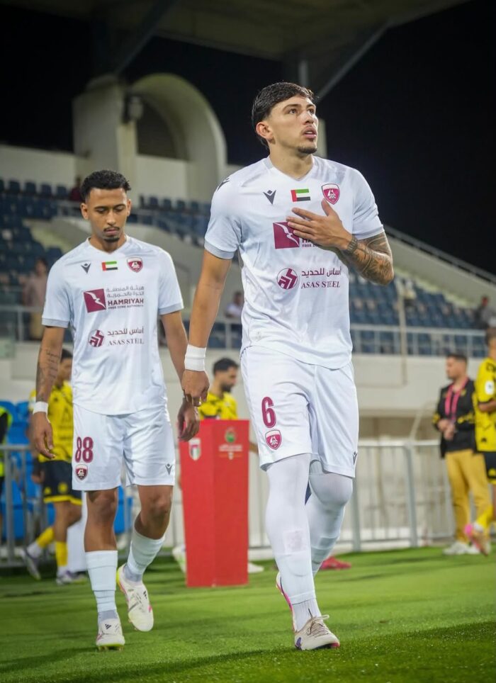 Dupla da Zona da Mata se reencontra no futebol dos Emirados Árabes 1 italo foto reproducao instagram
