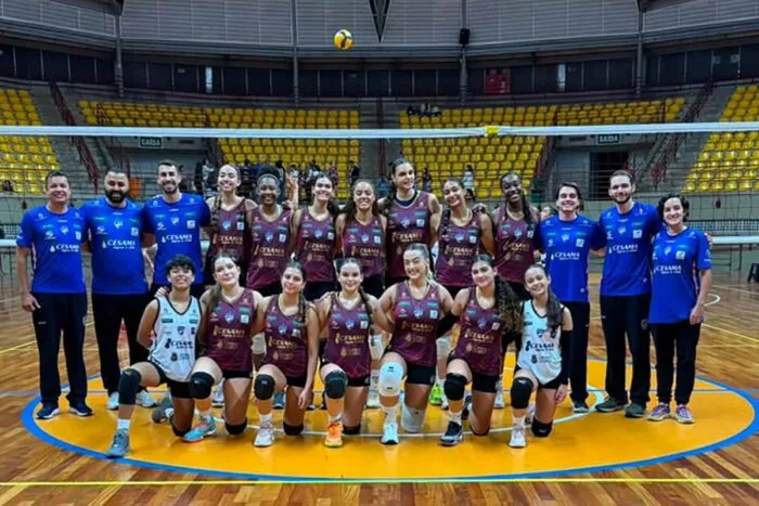JF Vôlei vence set por 25 a 0 e ganha amistoso antes da Superliga C Feminina