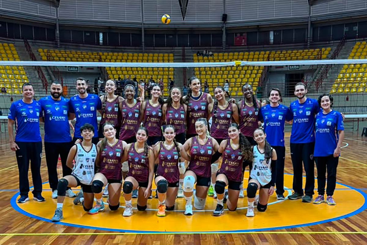 JF Vôlei vence set por 25 a 0 e ganha amistoso antes da Superliga C Feminina