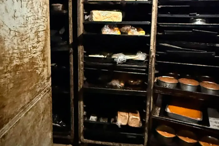 Fiscalização interdita padarias e fábrica de pães e descarta quase 1 tonelada de alimentos em Juiz de Fora