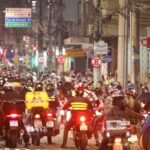 Trabalhadores por aplicativo protestam contra plataformas em Juiz de Fora