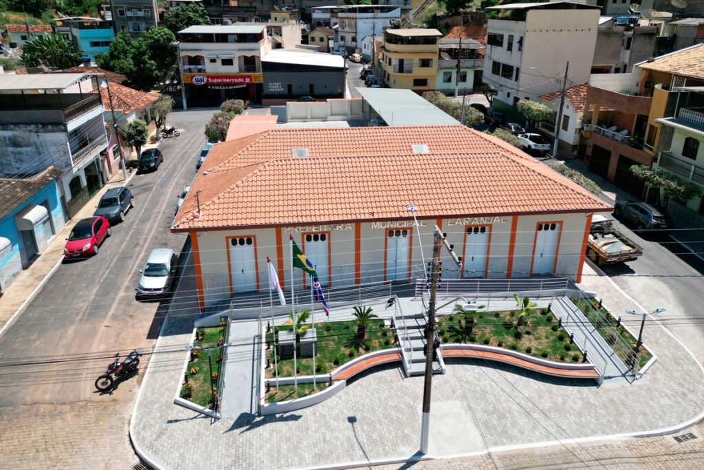 Prefeito de Laranjal e outros três são denunciados por fraude em licitações com prejuízo estimado em R$ 177 mil 1 prefeitura de laranjal mg foto divulgacao