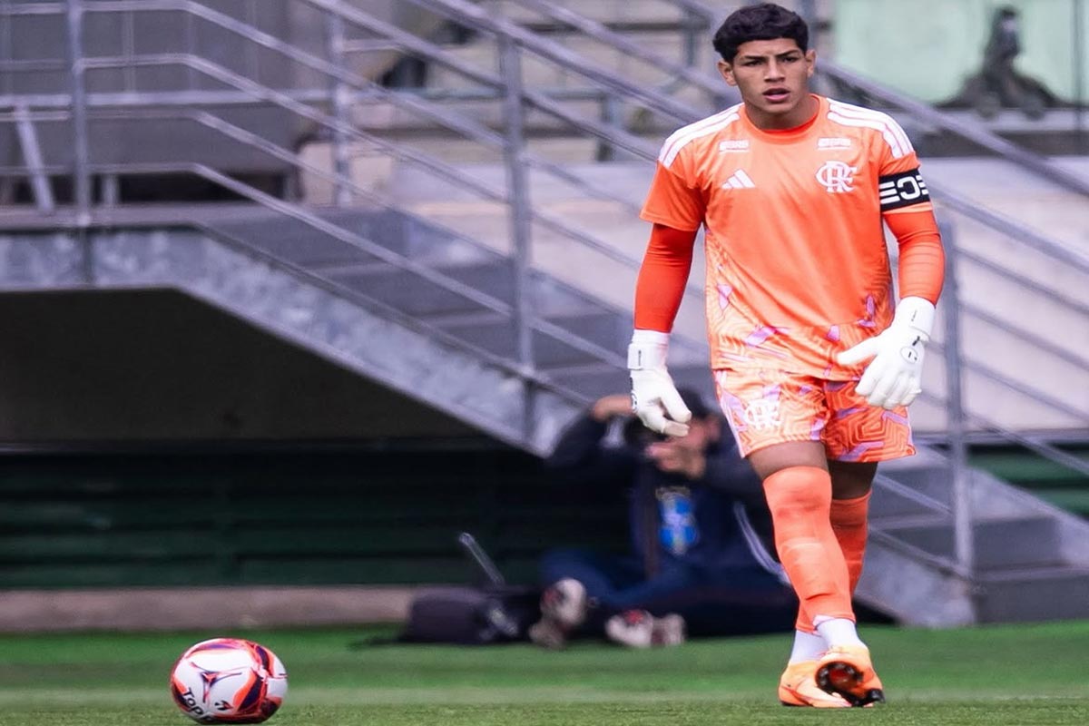 Goleiro juiz-forano do Flamengo é convocado pela segunda vez para a Seleção Brasileira sub-17
