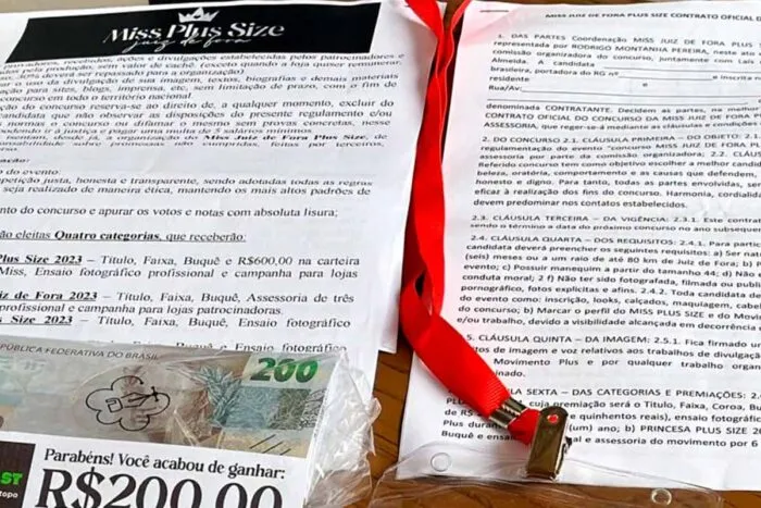 Organizadora do Miss Juiz de Fora Plus Size é investigada por suspeita de estelionato