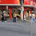 Cruzamento no Centro está sem faixa de pedestres 15 Vida Urbana Contribuicao da leitora