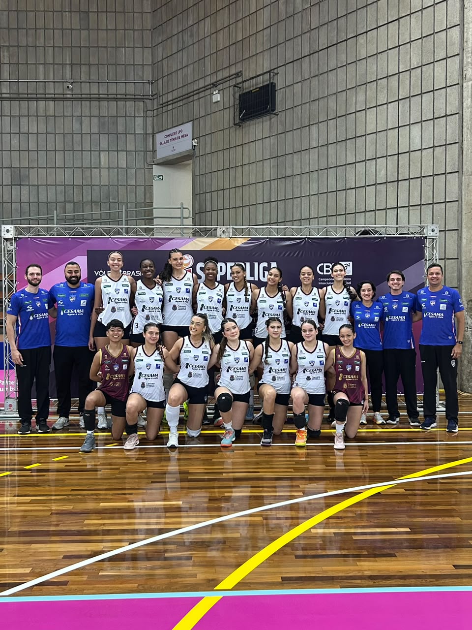 Com média de 16 anos de idade, JF Vôlei analisa participação inédita na Superliga C feminina como 'muito positiva' 1 JF Vôlei encerra participação na Superliga C feminina com a primeira vitória