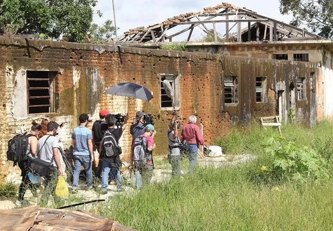 antigo pavilhao milton campos gravacoes utilizaram espacos abandonados do antigo colonia