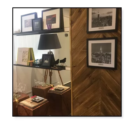 Quadros e objetos
