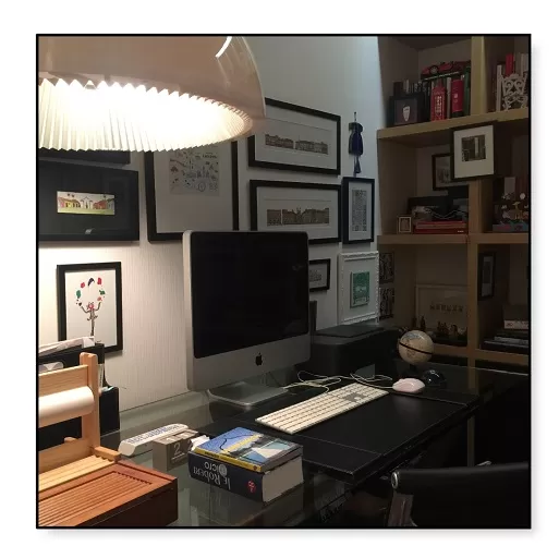 quadros no Home office