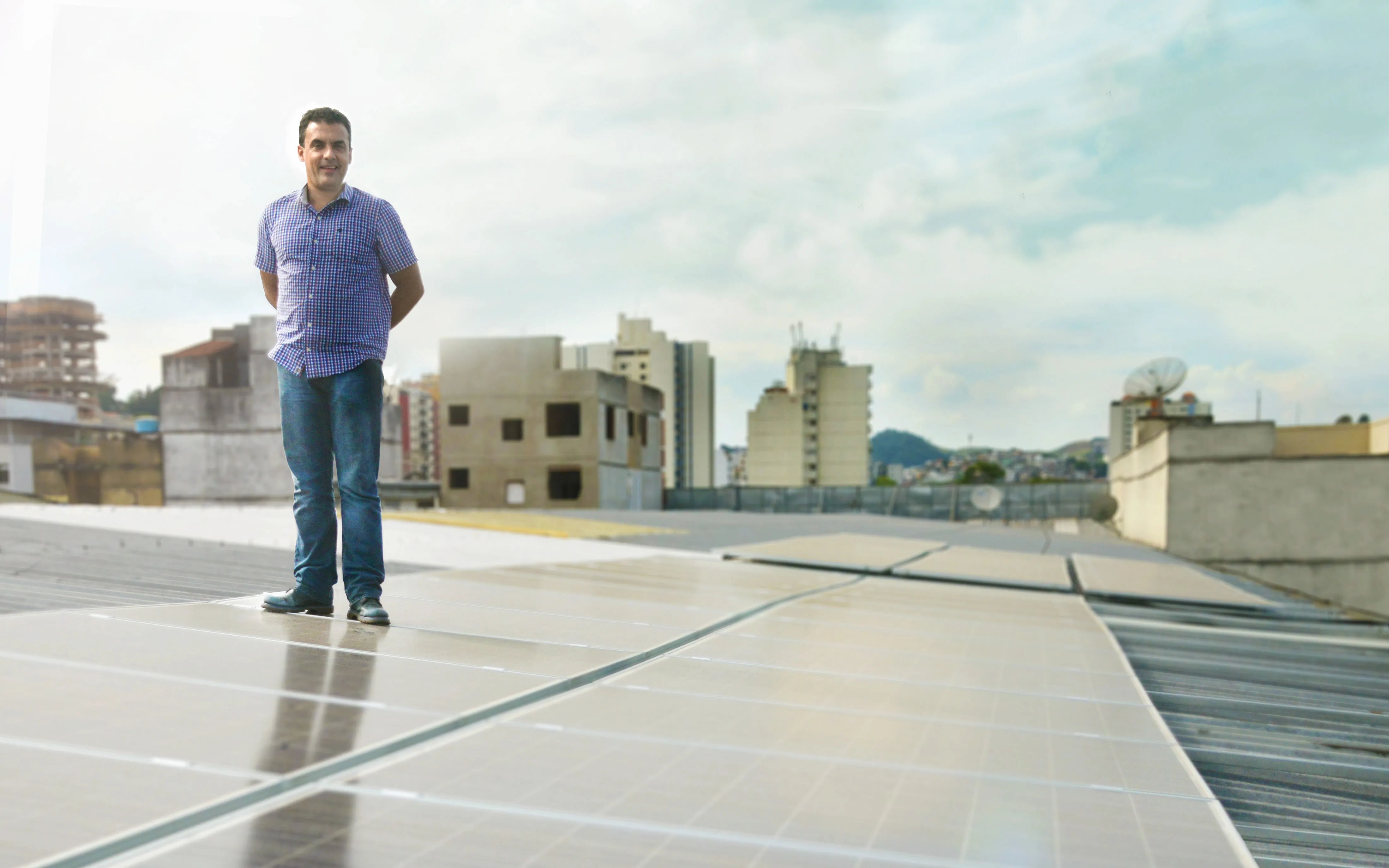 Só 55 clientes geram energia própria em JF 1 Santa Cruz divulgação energia