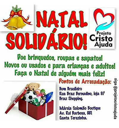 cristo ajuda natal