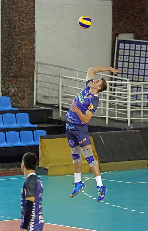 JF Vôlei enfrenta um dos favoritos ao título 1 esp JF Vôlei Rapha foto Leonardo Costa3