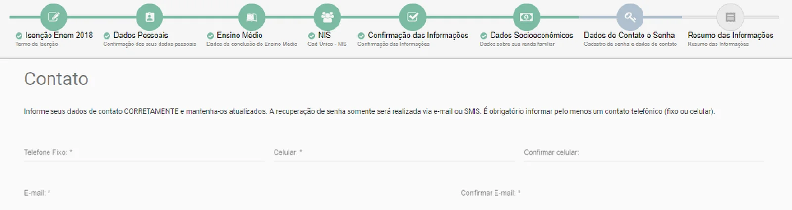 isenção enem 2018 8