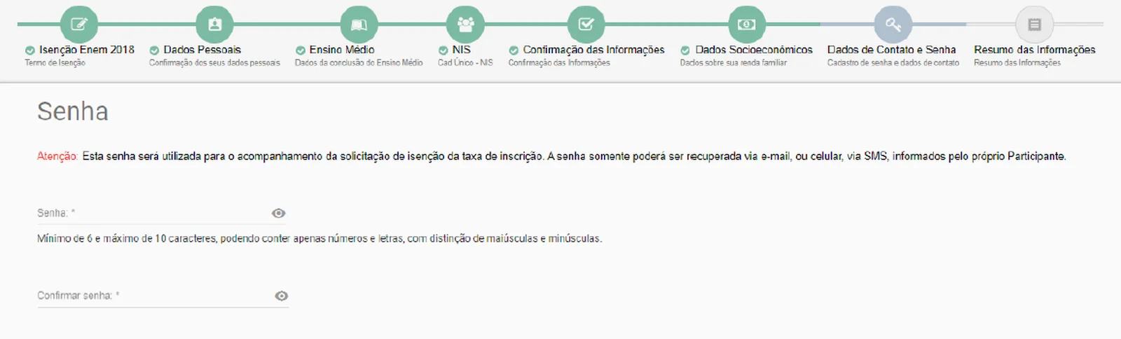 isenção enem 2018 9