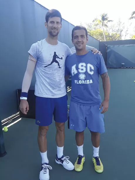 Circuito de Tênis recebe sparring de Djokovic e dezenas de atletas 1 Djokovic