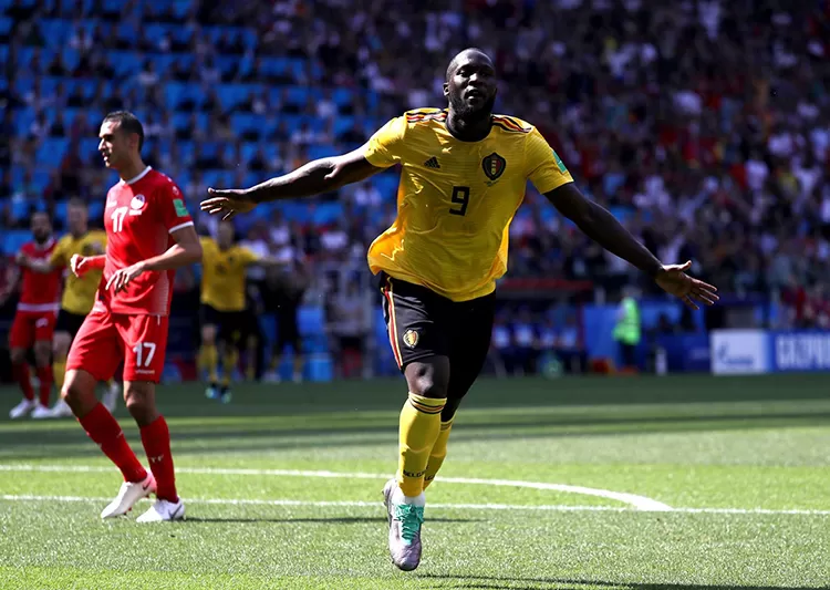 Lukaku marca dois, Bélgica goleia Tunísia e se aproxima das oitavas 1 lukaku 1