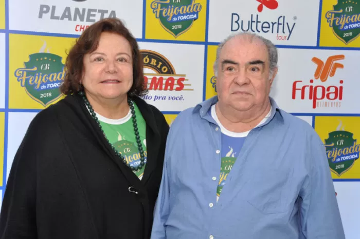 Ana Lúcia e José Maria Scafutto clicados na Feijoada da Torcida 3 Marluce Fajardo e Júlio Cesar Horta Barbosa Foto: Wólmer Monteiro