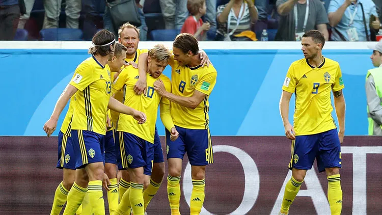Suécia vence a Suíça por 1 a 0 e vai às quartas-de-final 1 suecia 1