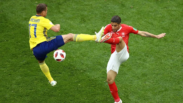 Suécia vence a Suíça por 1 a 0 e vai às quartas-de-final 3 suecia 3