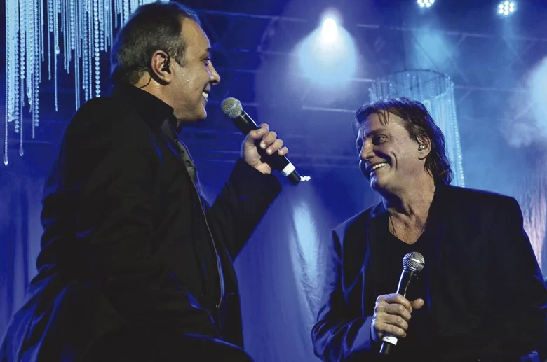José Augusto e Fábio Jr. falam sobre a permanência da música romântica 1 fabioe josé augusto
