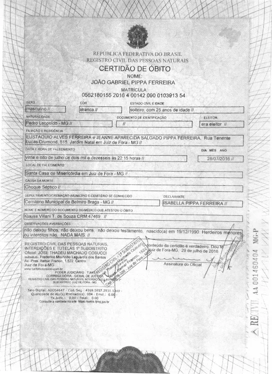 certidão