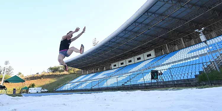 UFJF recebe o Campeonato Mineiro de Atletismo neste sábado 1 esp atletismo UFJF foto Marcelo Ribeiro Arquivo TM