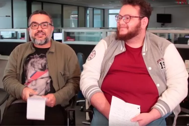 Imagem: Júlio Black e Renan Ribeiro discutem as estreias nos cinemas em JF