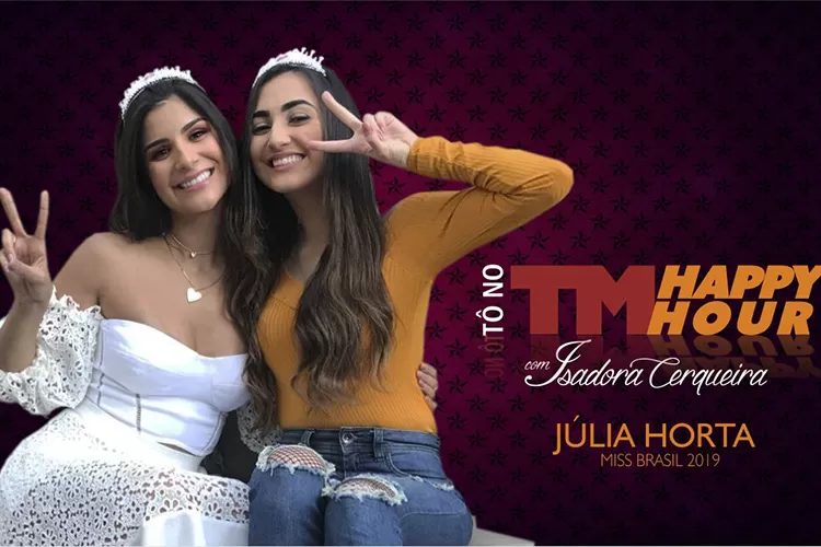 Imagem: Isadora Cerqueira recebe a Miss Brasil Júlia Horta (parte 1)