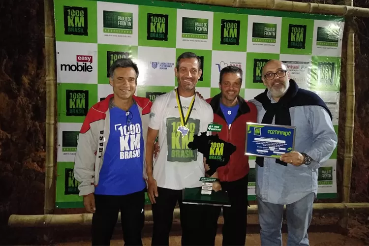 Ultramaratonista corre 554km em seis dias e é o quarto melhor na 1.000km Brasil 1 esp ultramaratona Adriano Mello foto arquivo pessoal