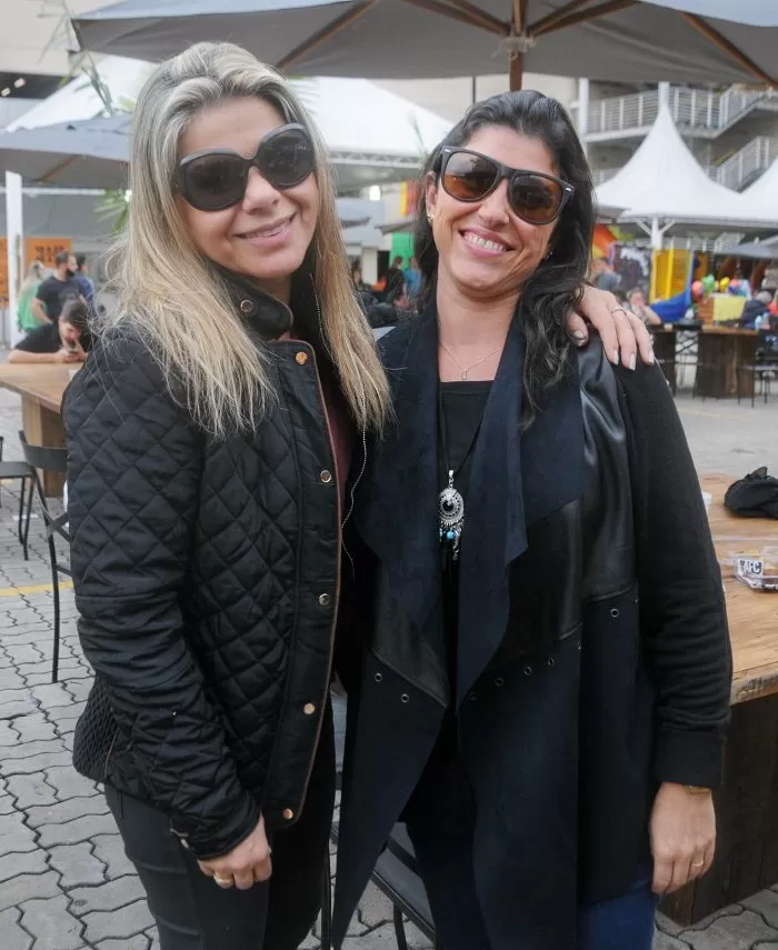 Vera Ganimi e Adriana Schmidt clicadas no Festival Sabores do Mundo 1 Vera Ganimi e Adriana Schmidt clicadas no Festival Sabores do Mundo Andréa Ottoni