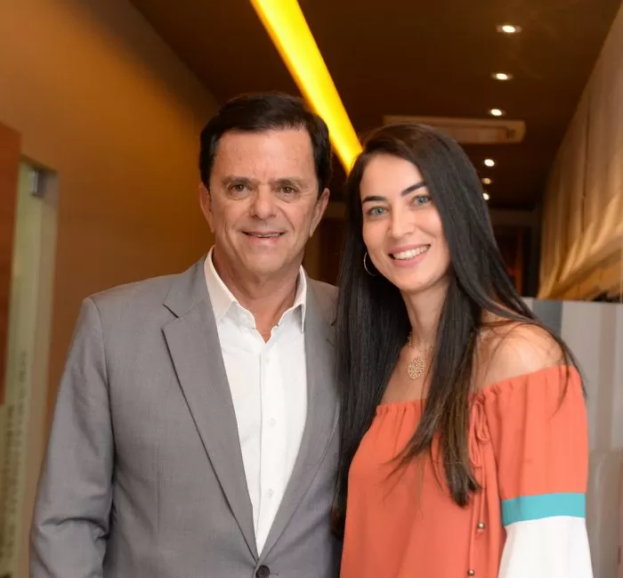 Ricardo e Rosana Campello na inauguração do moderno centro de treinamento de cirurgia da Suprema 1 Ricardo e Rosana Campello na inauguração do moderno centro de treinamento de cirurgia da Suprema Foto: Wólmer Monteiro