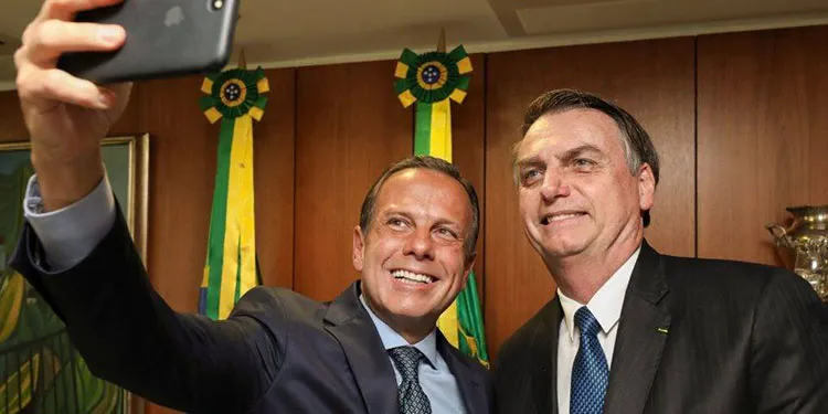 'Nunca fui bolsonarista', afirma governador João Doria 1 joao doria jair bolsonaro