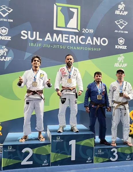 Juiz-foranos trazem três medalhas do Sul-Americano de Jiu-Jítsu 1 esp jiu jítsu maycol arquivo pessoal interna