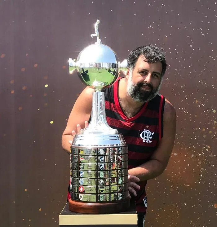 Flamenguistas de JF e região que acompanharam o time em Lima relembram histórias 5 esp Artur Villela arquivo pessoal