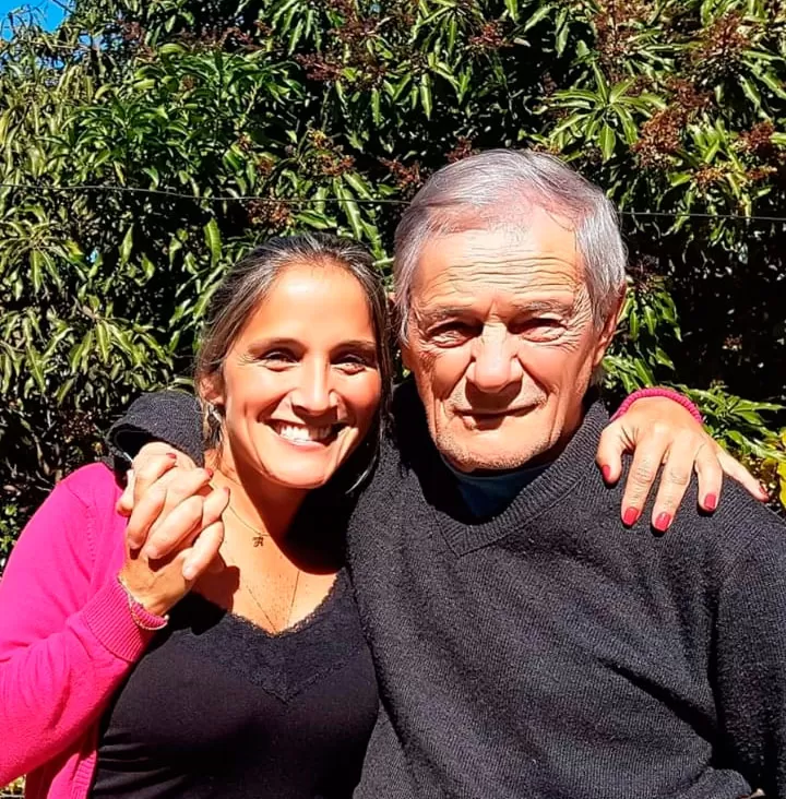 Juiz-foranos se preparam para tradicional Corrida de São Silvestre 2 patricia e pai by arquivo pessoal
