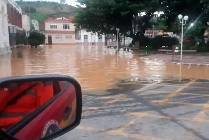 Cidades da região voltam a registrar ocorrências em decorrência da chuva 1 chuva em guarani by bombeiros divulgacao