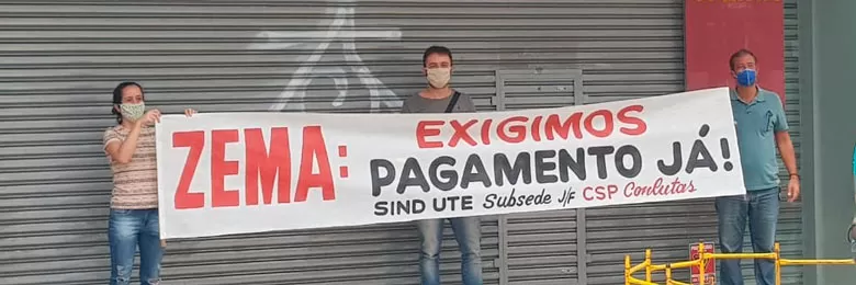 Trabalhadores em educação fazem manifestação no Centro 1 manifestacao sind ute 3 by leo costa