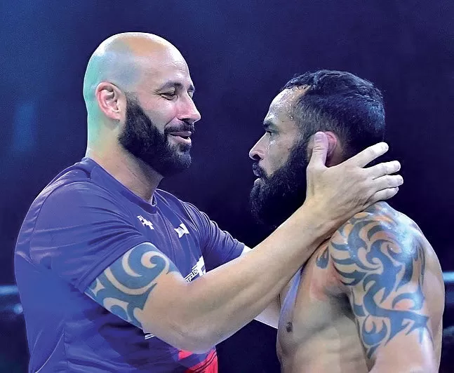 Tem Base!: conheça a trajetória de Felipe Silva, referência no MMA de JF e do Brasil 4 Fabiano e Felipe Silva instagram reprodução