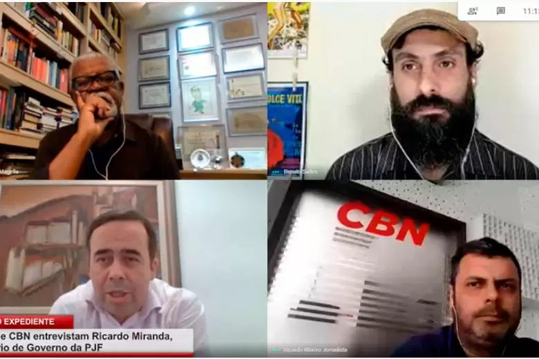 Imagem: Pequeno Expediente entrevista o secretário de Governo da PJF Ricardo Miranda